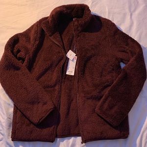 Uniqlo Fluffy Yarn Fleece Full-Zip Jacket